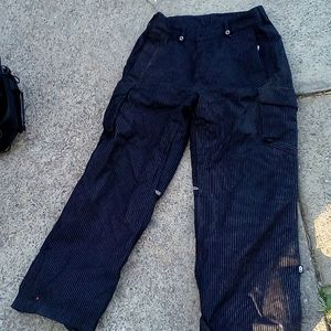 Bonfire large black pin strips